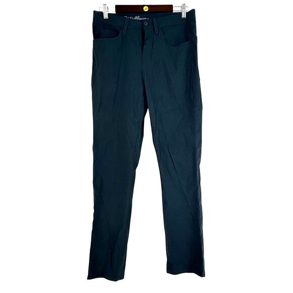 Eddie Bauer Gray Slim Fit Stretch Straight Leg Pants Men’s 30x30 Performance - Picture 1 of 6